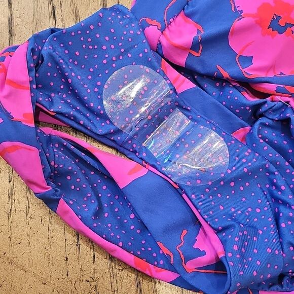 Maaji Reversible Floral Bikini Set Size L NWT - Picture 6 of 11